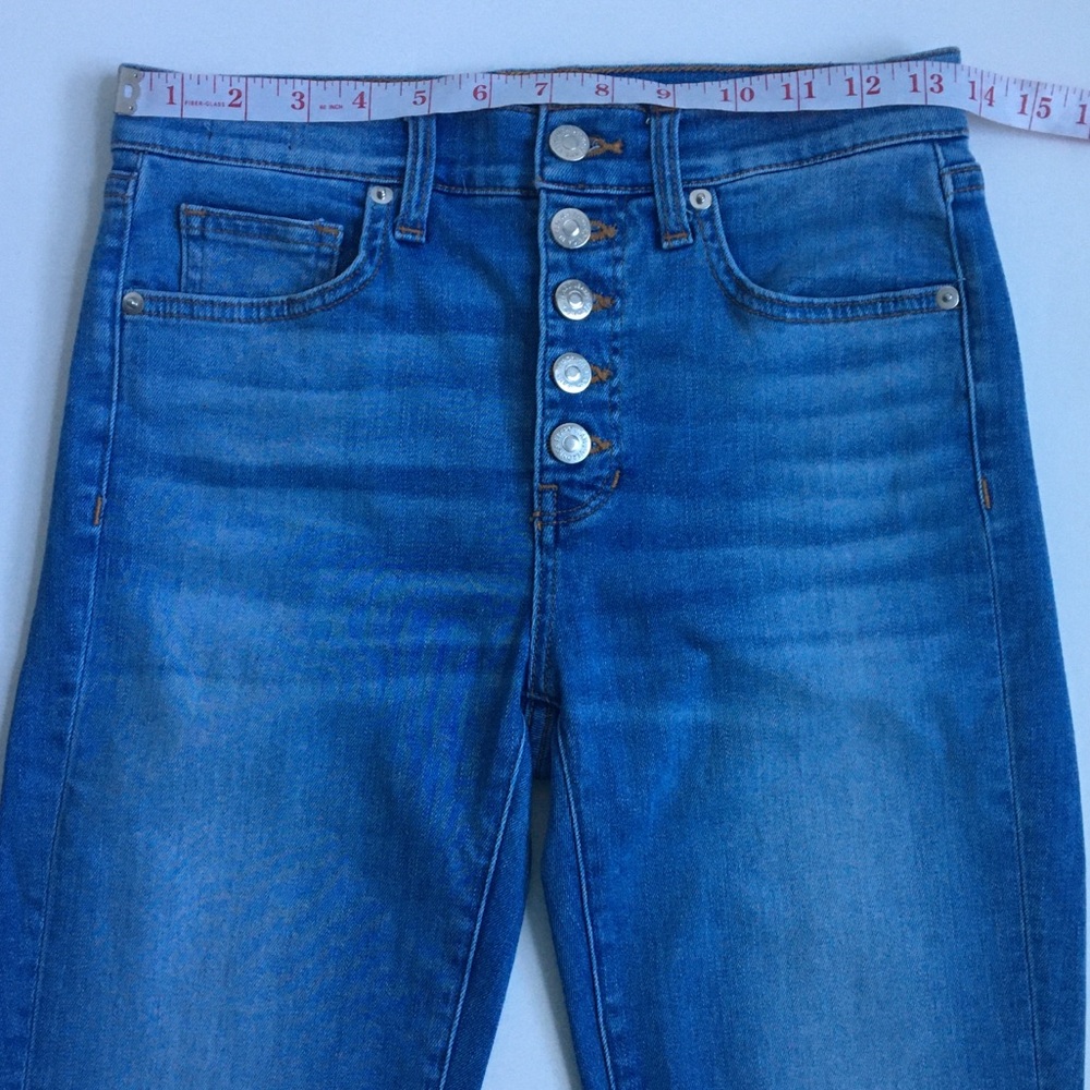 Veronica Beard Blue High Rise Jeans - Picture 5 of 16